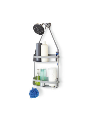 Двоен рафт за баня UMBRA FLEX - сив