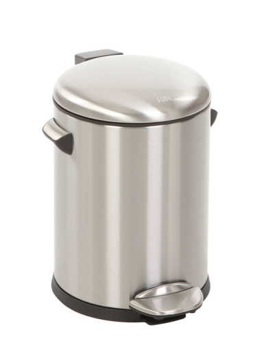 Кош за отпадъци EKO BELLE DELUXE с педал (5 л) - хром мат