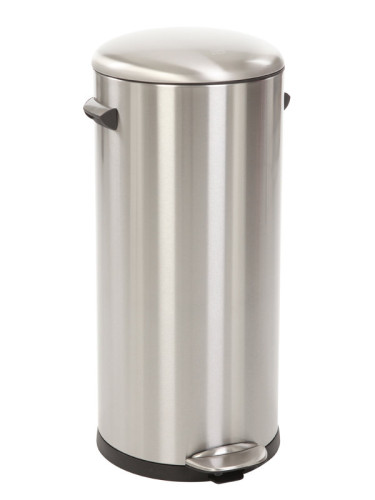 Кош за отпадъци EKO BELLE DELUXE с педал (30 л) - хром мат