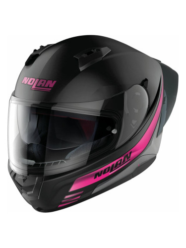 Nolan N60-6 Sport Outset Flat Black Fushia XS Каска