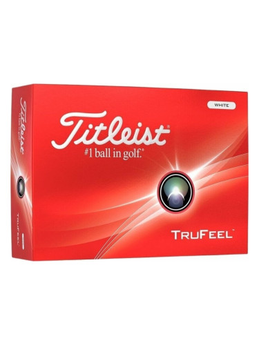 Titleist TruFeel 2024 White Нова топка за голф