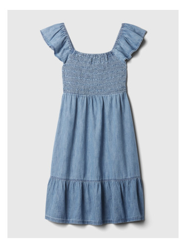 GAP Kids' denim midi dress - Girls