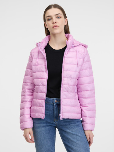 Orsay Pink Women's Quilted Jacket - Women's