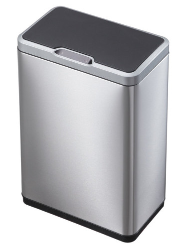 Кош за отпадъци EKO MIRAGE сензорен (45 л) - хром мат