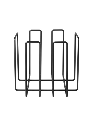 Стойка (поставка) за вестници и списания BLOMUS WIRES - цвят черен