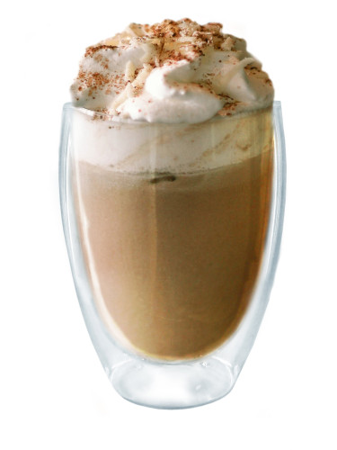 Двустенна стъклена чаша Nerthus - 325 мл