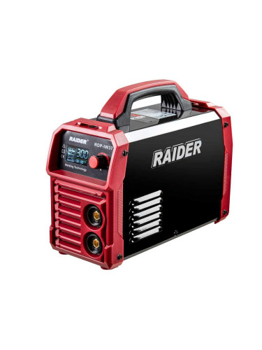 Електрожен инверторен Raider RDP-IW37, 300A, електроди 1.6-5 мм