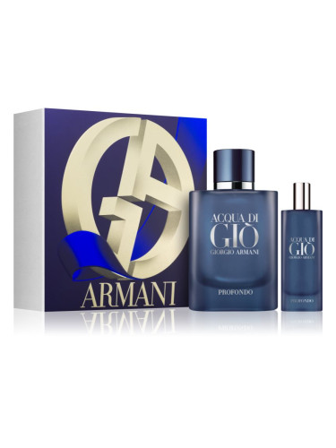 Armani Acqua di Giò Profondo подаръчен комплект за мъже