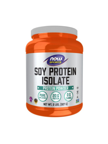 NOW Sports - Soy Protein Isolate Unflavored - 907 g
