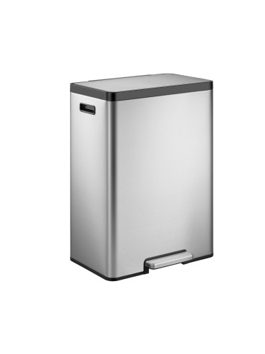 Кош за отпадъци EKO ECOCASA II с педал (45 л) - хром мат