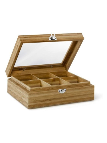 Бамбукова кутия за чай BREDEMEIJER с 6 отделения