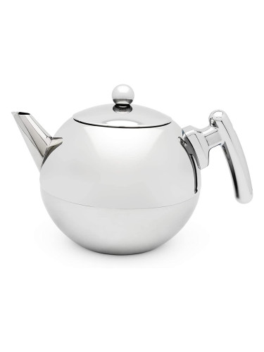 Двустенен чайник BREDEMEIJER DUET BELLA RONDE стоманен - 1.2 л