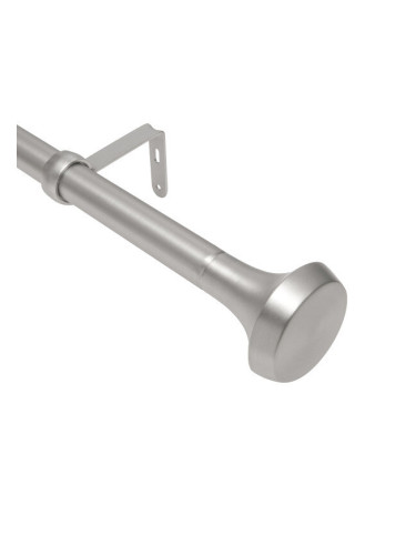 Телескопичен корниз за пердета и завеси UMBRA ELLA никелиран - размер 183-366 см