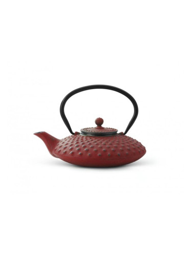 Чугунен чайник BREDEMEIJER XILIN - 0,8 л - цвят червен