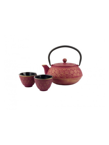 Подаръчен чугунен сет за чай BREDEMEIJER SHANGHAI - 3 части
