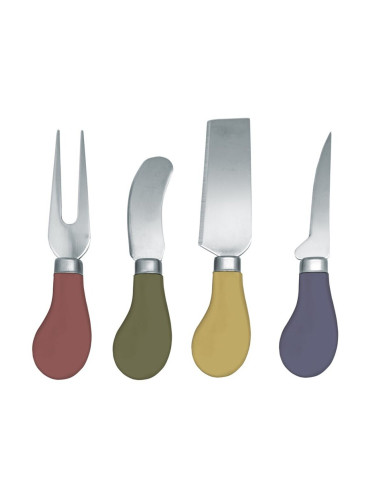 Комплект от 4 броя ножове Nerthus за сирена и аперативи