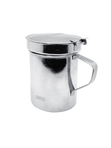 Стоманен съд Nerthus за прецеждане на мазнина - 425 мл