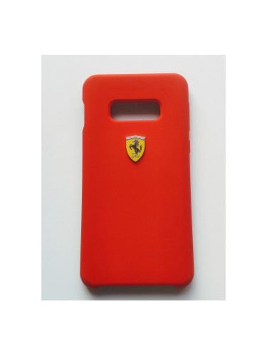 Гръб Ferrari SF Silicone Cover за Samsung Galaxy S10e (FESSIHCS10LRE)