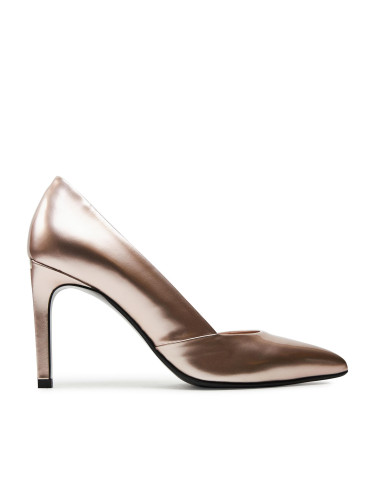 Обувки на ток Calvin Klein Heel Pump 90 Pearl HW0HW02027 Златист