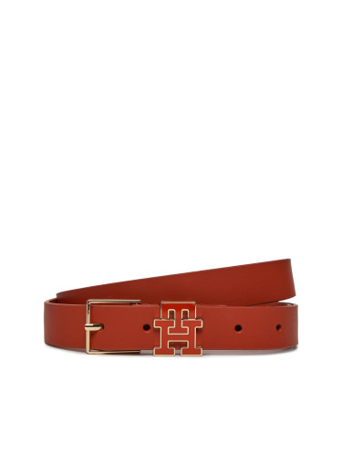 Дамски колан Tommy Hilfiger Th Central Cc And Coin Fierce Red XND