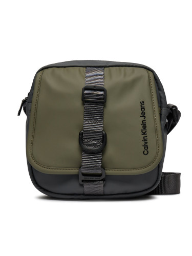 Мъжка чантичка Calvin Klein Jeans Utilitarian Sq Camerabag Flap18 K50K511510 Каки