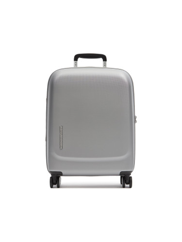 Самолетен куфар за ръчен багаж Mandarina Duck New Drop P10KVV01466 Сребрист