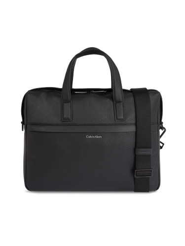 Чанта за лаптоп Calvin Klein Ck Must Laptop Bag K50K511596 Ck Black Pebble BEH