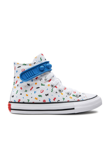 Кецове Converse Chuck Taylor All Star Easy On Doodles A06316C Бял