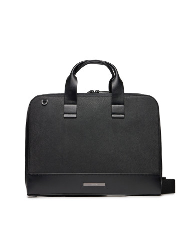 Чанта за лаптоп Calvin Klein Modern Bar Slim Laptop Bag K50K511590 Ck Black Saffiano BEH