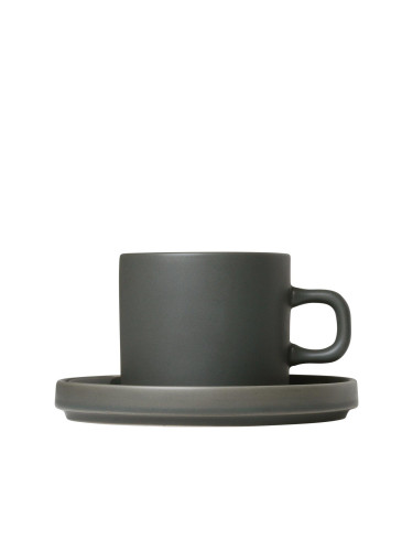 Комплект от 2 бр. чаши за кафе BLOMUS PILAR - цвят зелено агаве