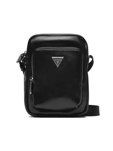 Мъжка чантичка Guess Bellagio Eco Mini-Bags HMBELG P4163 Черен