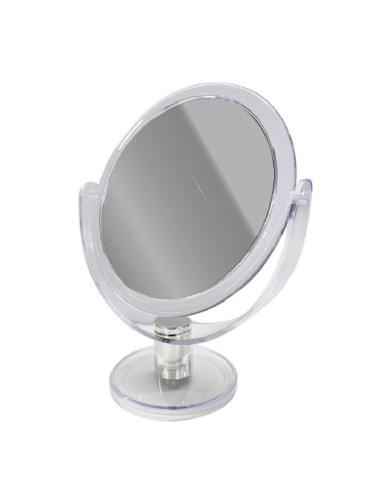 INTERVION Double-Sided Cosmetic Mirror - Transparent Огледала дамски  