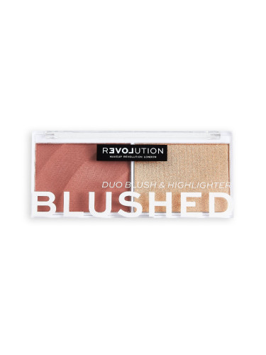 MAKEUP REVOLUTION  Relove by Revolution Colour Play Blushed Duo Kindness Палитра  5gr
