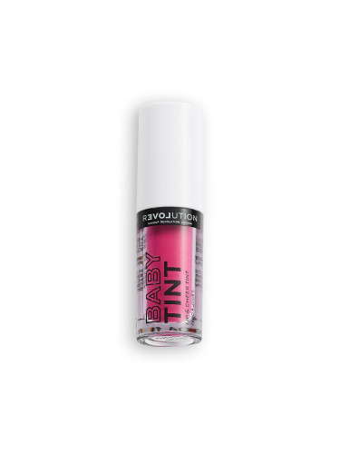 MAKEUP REVOLUTION  Relove by Revolution Baby Tint Fuchsia Lip & Cheek Tint РУЖ ТЕЧЕН  1,4ml