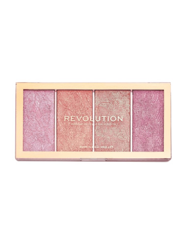 MAKEUP REVOLUTION  Makeup Revolution Vintage Lace Blush Palette Руж прахообразен  20gr