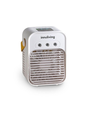 Компактен климатизатор-охладител за въздух INNOLIVING AIR COOLER 4 в 1 с акумулаторна батерия