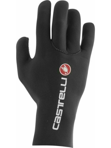 Castelli Diluvio C Glove Black Black 2XL Велосипед-Ръкавици