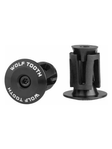 Wolf Tooth Alloy Bar End Plugs Black Дръжки