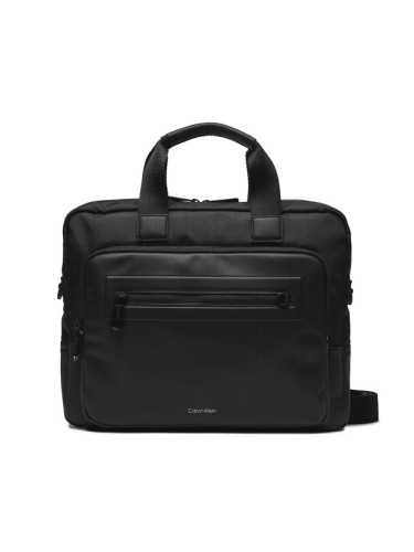 Calvin Klein Чанта за лаптоп Ck Elevated Laptop Bag K50K511224 Черен