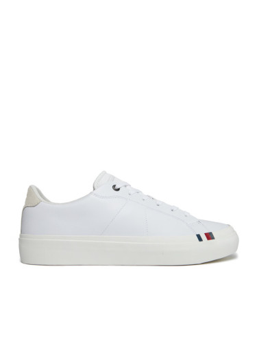 Tommy Hilfiger Сникърси Thick Vulc Low Premium Lth FM0FM04881 Бял