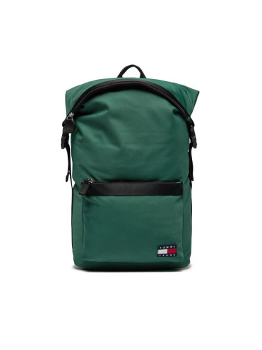Tommy Jeans Раница Tjm Daily Rolltop Backpack AM0AM11965 Зелен