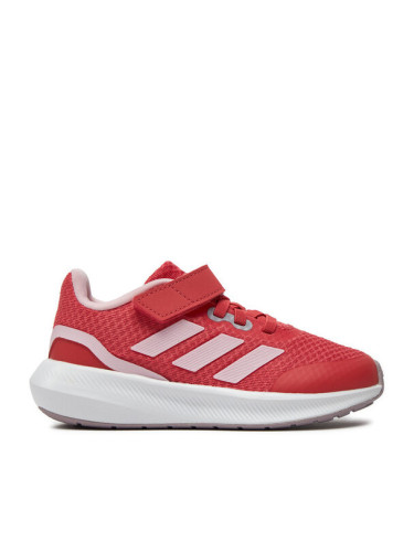 adidas Сникърси RunFalcon 3.0 Elastic Lace Top Strap ID0599 Червен