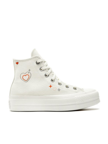 Converse Кецове Chuck Taylor All Star Lift Platform Y2K A09114C Бял