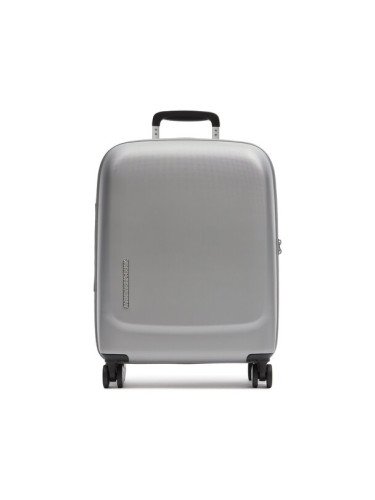 Mandarina Duck Самолетен куфар за ръчен багаж New Drop P10KVV01466 Сребрист