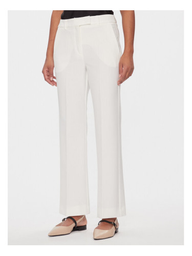 Marella Текстилни панталони Child 2413131061200 Екрю Regular Fit