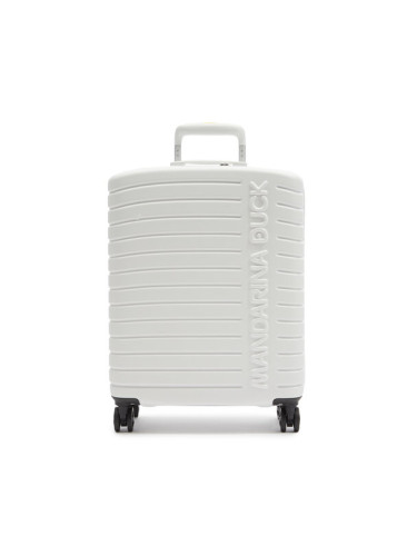 Mandarina Duck Самолетен куфар за ръчен багаж Flyduck P10KNV0127O Бял