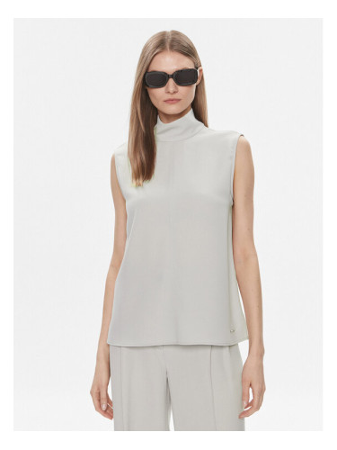 Calvin Klein Блуза K20K206376 Сив Regular Fit