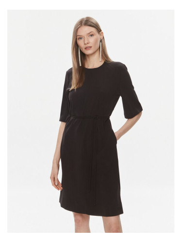 Calvin Klein Ежедневна рокля K20K206375 Черен Regular Fit