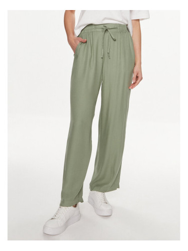 ONLY Текстилни панталони Vilo Diamanti 15316437 Зелен Regular Fit