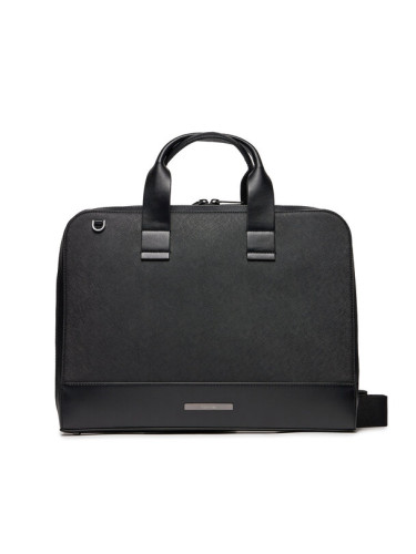 Calvin Klein Чанта за лаптоп Modern Bar Slim Laptop Bag K50K511590 Черен
